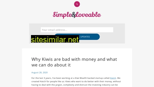 simpleandloveable.com alternative sites