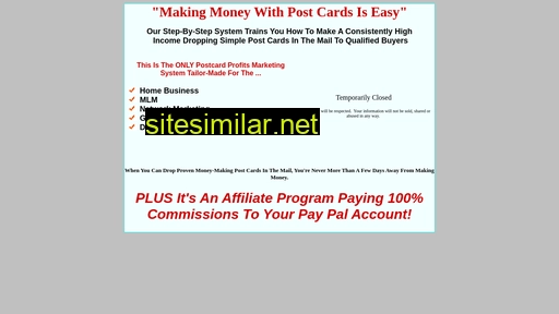 simplelittlepostcards.com alternative sites