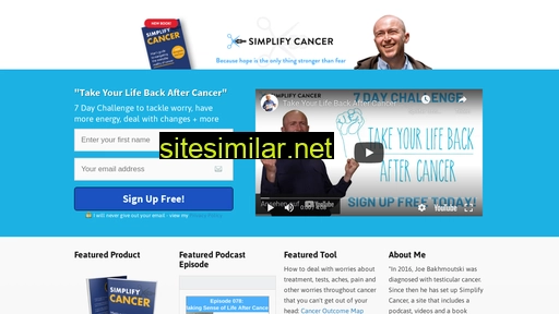 simplifycancer.com alternative sites