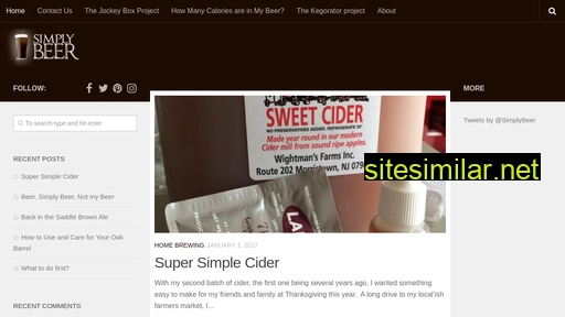 simplybeer.com alternative sites