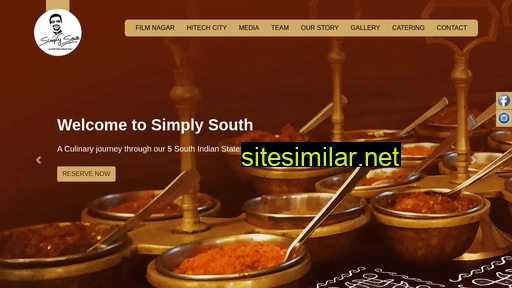 simplysouthindia.com alternative sites