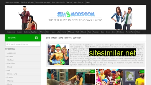sims5mods.com alternative sites