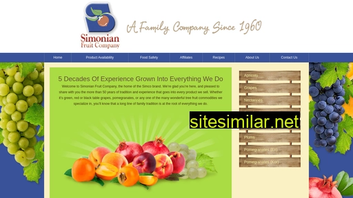 simonianfruit.com alternative sites