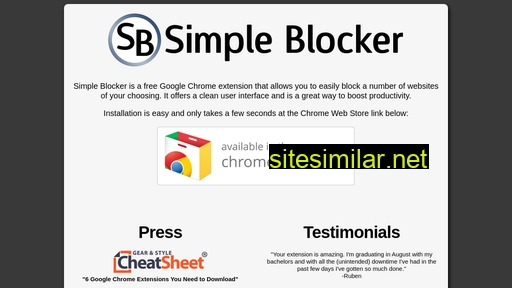 simpleblocker.com alternative sites
