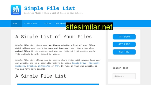 simplefilelist.com alternative sites