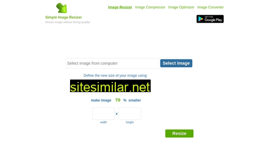 simpleimageresizer.com alternative sites