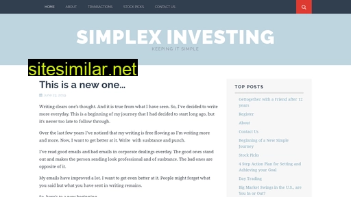 simplexinvesting.com alternative sites