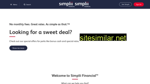 simplii.com alternative sites