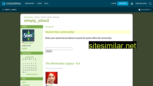simply-sims3.livejournal.com alternative sites