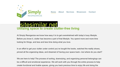simplyreorganize.com alternative sites
