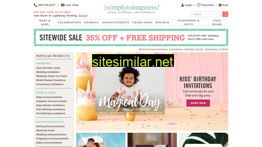 simplytoimpress.com alternative sites
