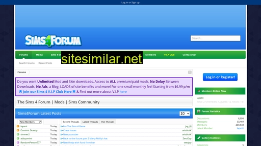 sims4forum.com alternative sites