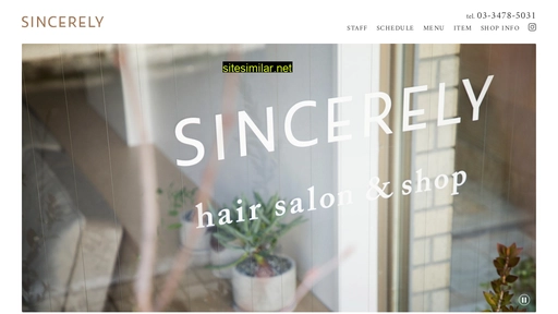 sincerely-salon.com alternative sites