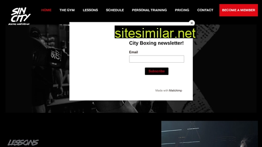 sincityboxing.com alternative sites