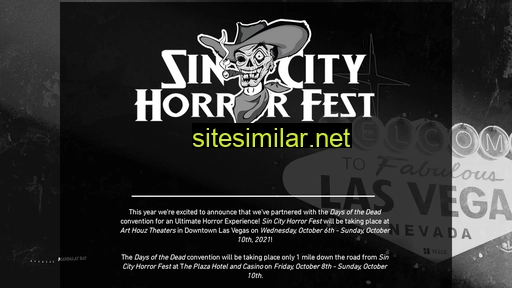 sincityhorrorfest.com alternative sites