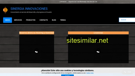 sinergiainnovaciones.com alternative sites