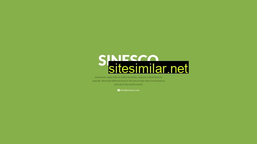 sinesco.com alternative sites
