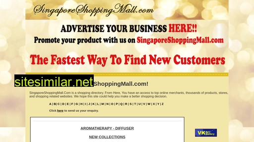 singaporeshoppingmall.com alternative sites
