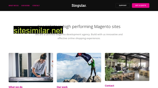 singularecommerce.com alternative sites