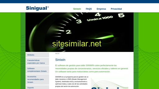 sinigual.com alternative sites