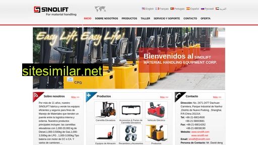 sinolift-espana.com alternative sites