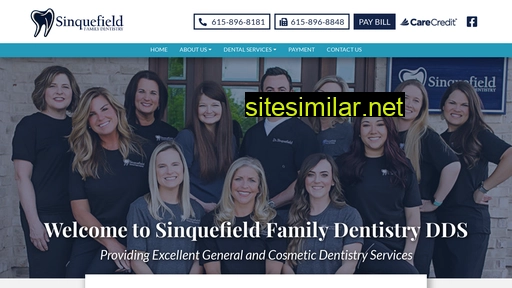 sinquefieldfamilydentistry.com alternative sites