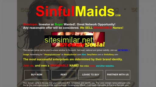 sinfulmaids.com alternative sites