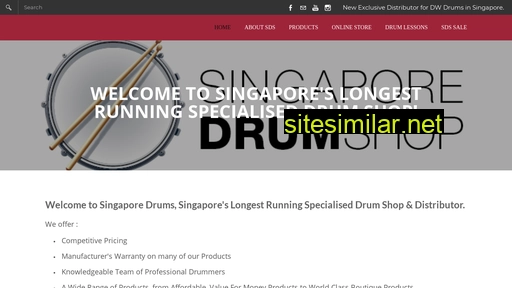 singaporedrumshop.com alternative sites