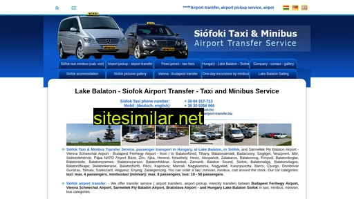 siofok-airport-transfer.com alternative sites