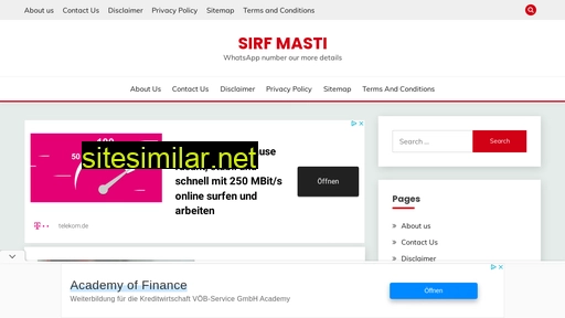 sirfmasti.com alternative sites