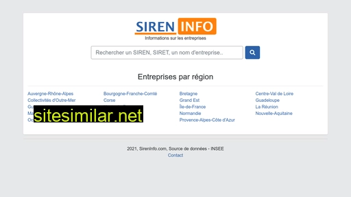 sireninfo.com alternative sites