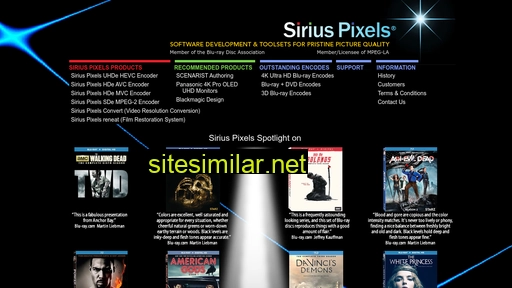 Siriuspixels similar sites