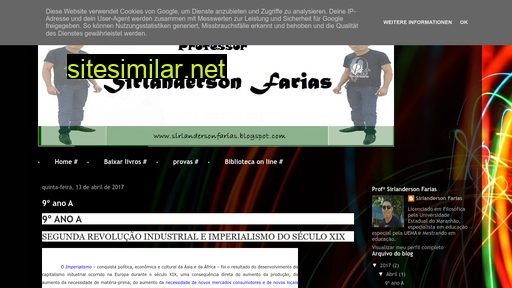 sirlandersonfarias.blogspot.com alternative sites