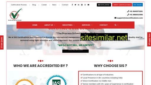 siscertifications.com alternative sites