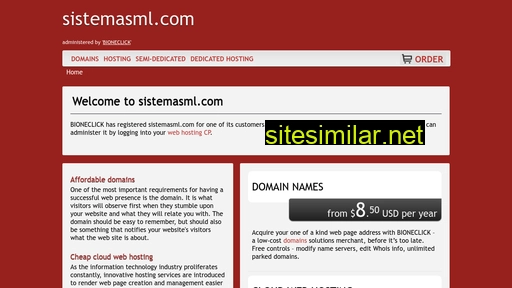 Sistemasml similar sites
