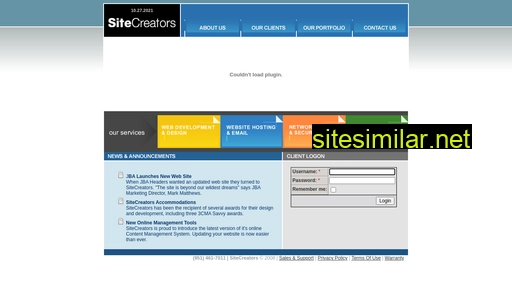 Sitecreators similar sites