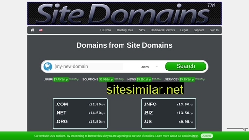 sitedomains.com alternative sites