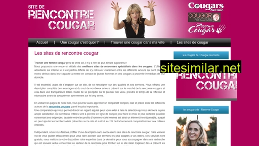 site-de-rencontre-cougar.com alternative sites