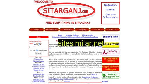 Sitarganj similar sites