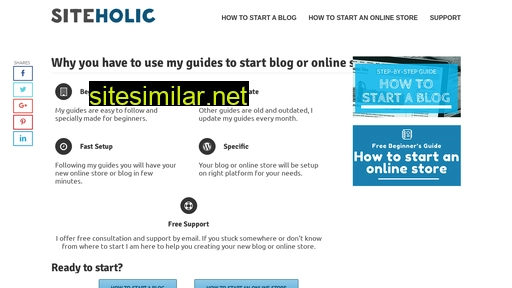 siteholic.com alternative sites