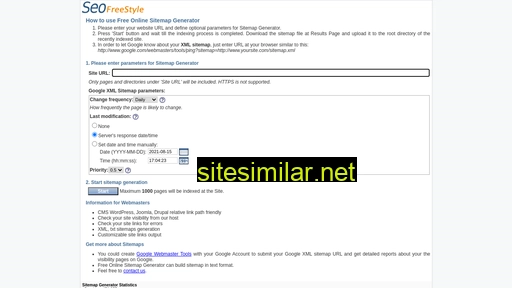 sitemaps-builder.com alternative sites