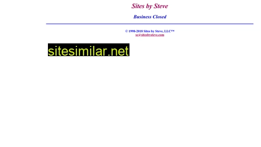 sitesbysteve.com alternative sites