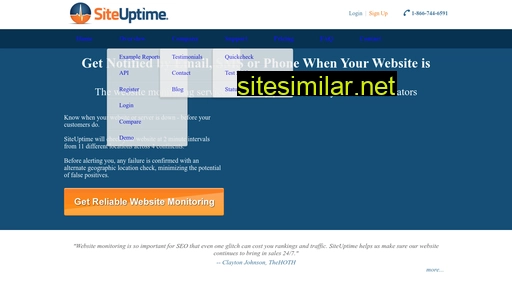 siteuptime.com alternative sites