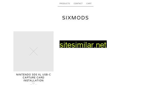 sixmods.bigcartel.com alternative sites