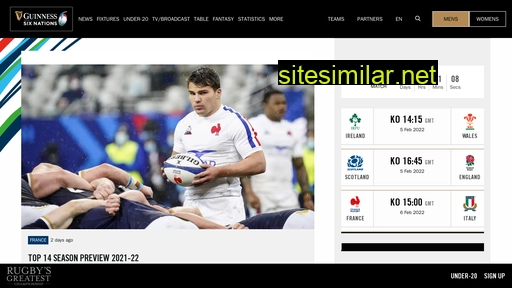 sixnationsrugby.com alternative sites