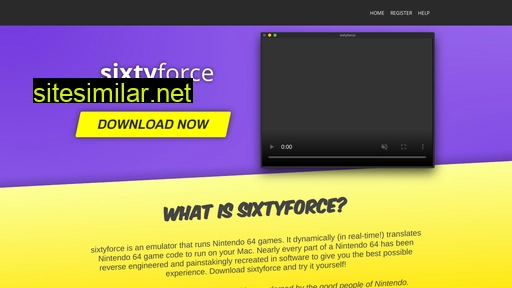 sixtyforce.com alternative sites