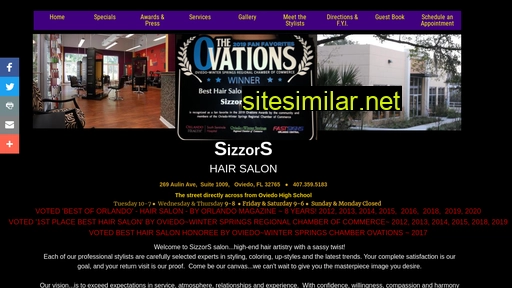 sizzorssalon.com alternative sites