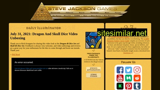 sjgames.com alternative sites