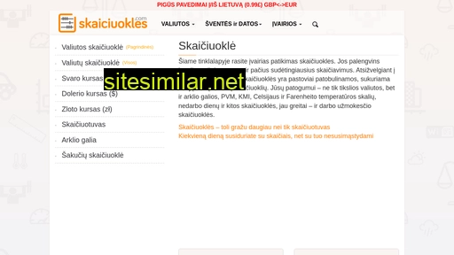 skaiciuokles.com alternative sites