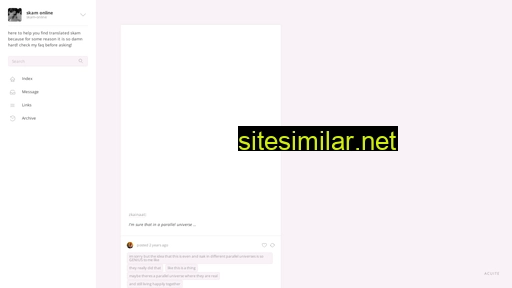 Skam-online similar sites